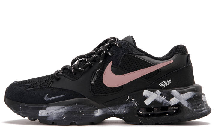Nike Nike Air Max Fusion Low top Running Shoes Men's Black Pink