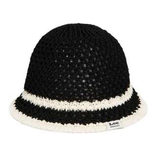 Lee Polyester Bucket Hats Unisex Black