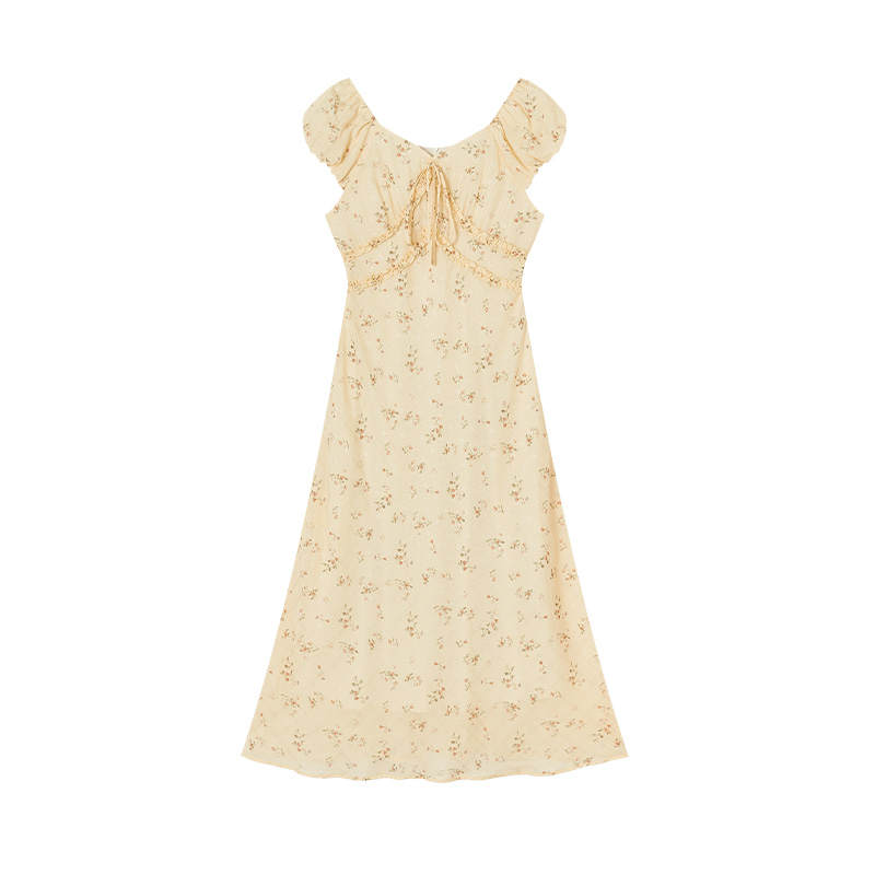 XIANGYING Short Sleeved Dress Women's