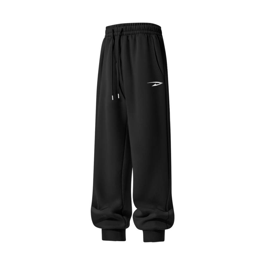 DEERWAY Casual Pants Unisex Moderate Cuffed Pants
