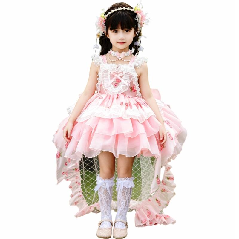 YALU Dress Children Aged 3 7 Years Old