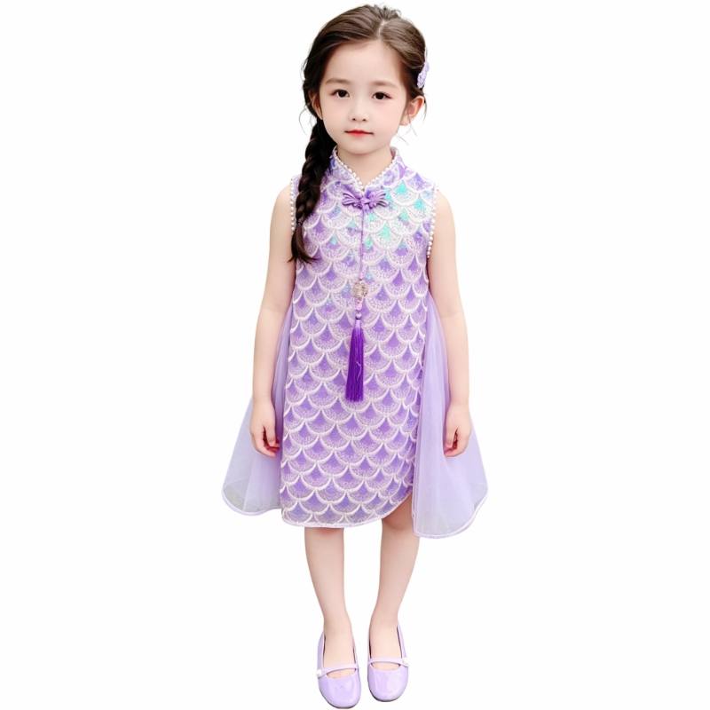 YALU Dress Children Aged 3 7 Years Old