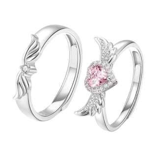 Clect 925 Sterling Silver Synthetic Cubic Zirconia Rings Unisex