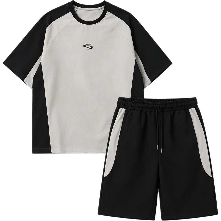 Lnga Landgre Casual Sportswear Men's Crew Neck Thin