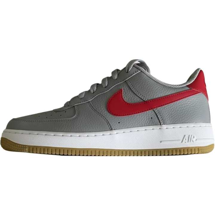 Nike Nike Air Force 1 Skateboard Shoes Gray Red Unisex
