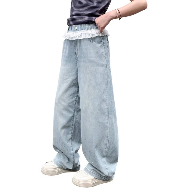 YALU YALU Grade School Jeans Thin