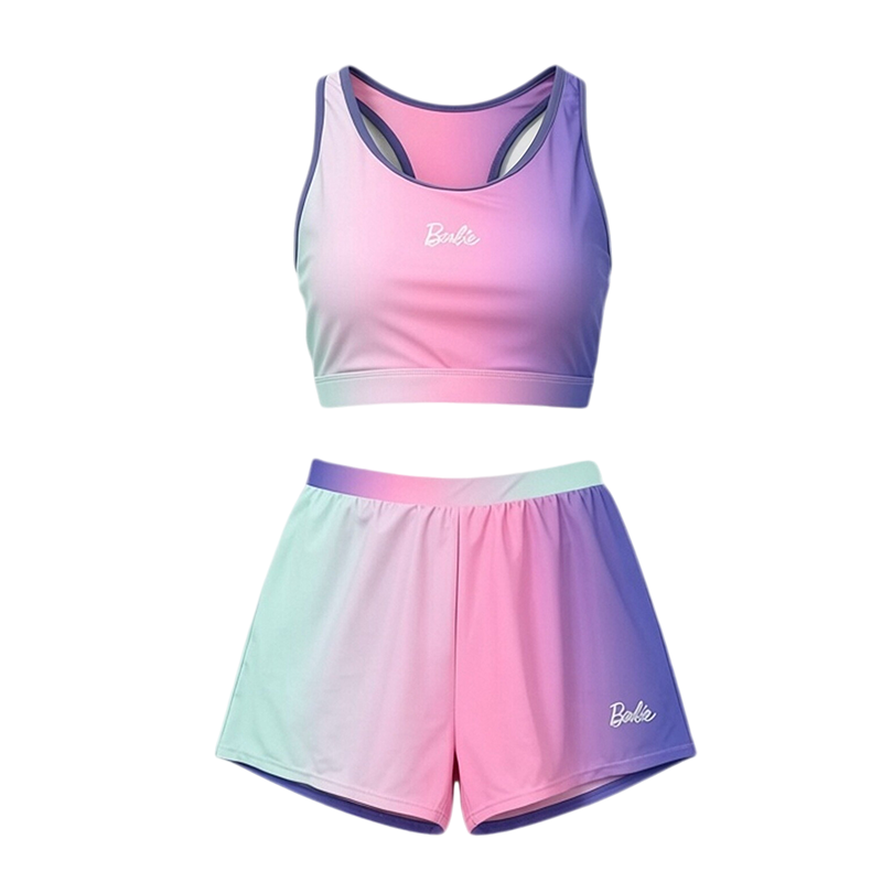 Barbie Two Piece Swimsuit Women's