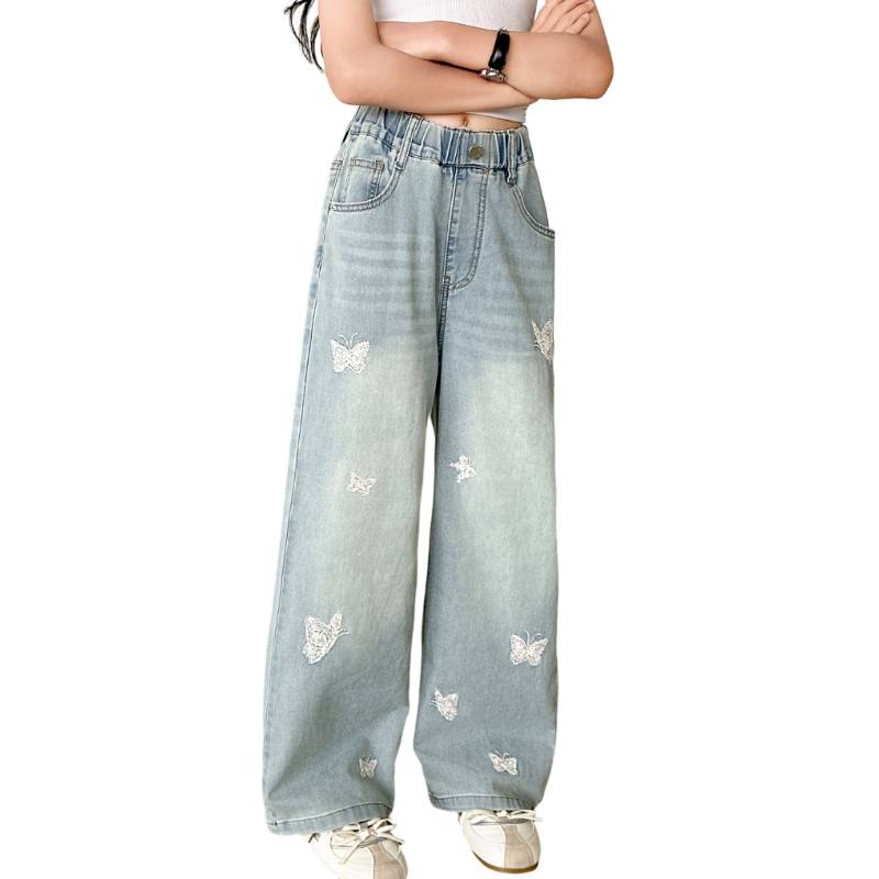 YALU YALU Grade School Jeans Thin