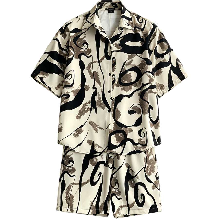 Lnga Landgre Casual Sportswear Men's Lapel Thin