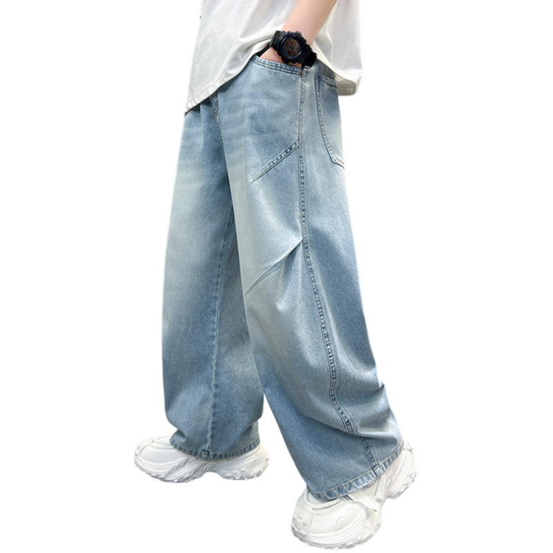 YALU YALU Grade School Jeans Thin