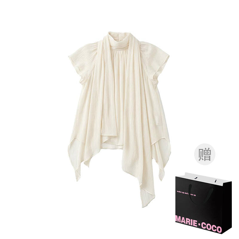 MARIE·COCO Shirts Women's Top Crew Neck Thin Shirt