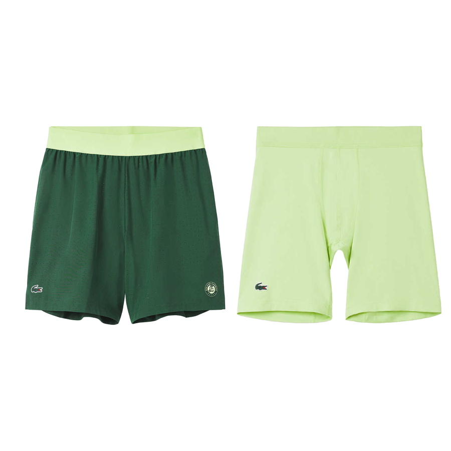 LACOSTE Sports Shorts Men's Two Piece Set