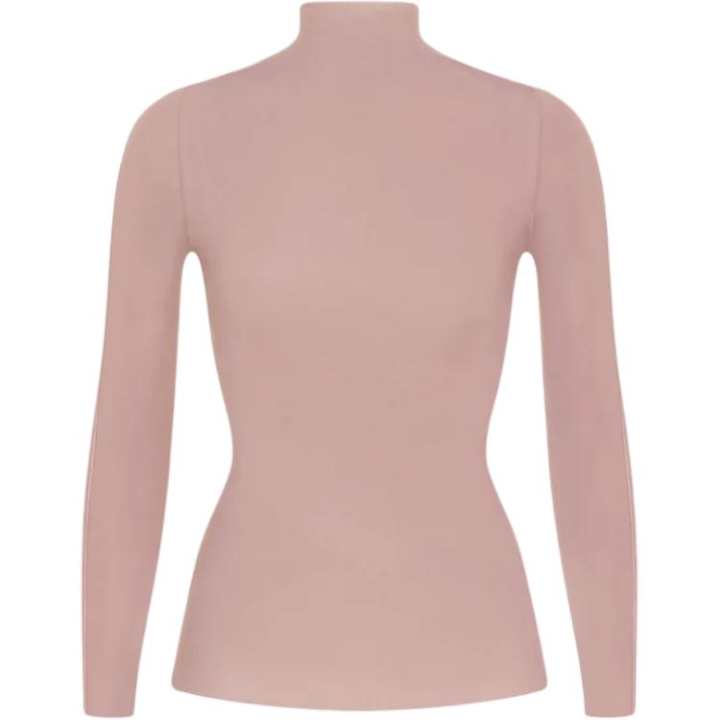 Nike Nike X Skims T Shirts Women's Dark Pink Turtleneck