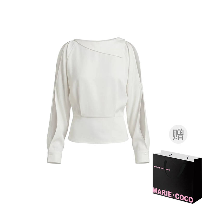 MARIE·COCO Shirts Women's Shirt Crew Neck Thin Shirt