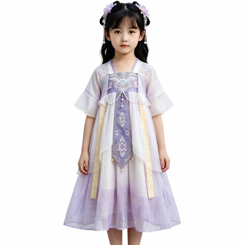 YALU Dress Children Aged 3 7 Years Old