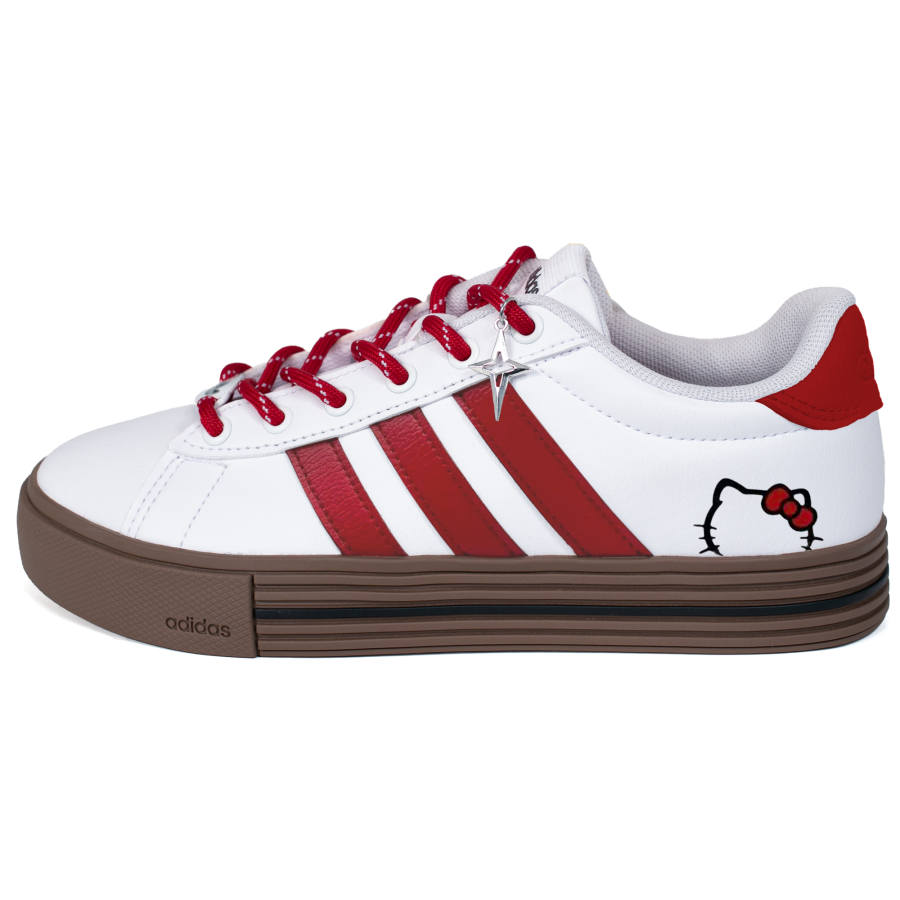 Adidas Adidas Daily 4.0 Starry Cat Series Synthetic Leather Slip Resistant Abrasion Resistant Low top Skateboard Shoes Unisex