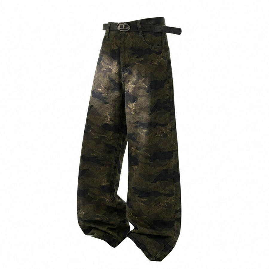 GWAF GWAF Cargo Pants Unisex Camouflage Moderate