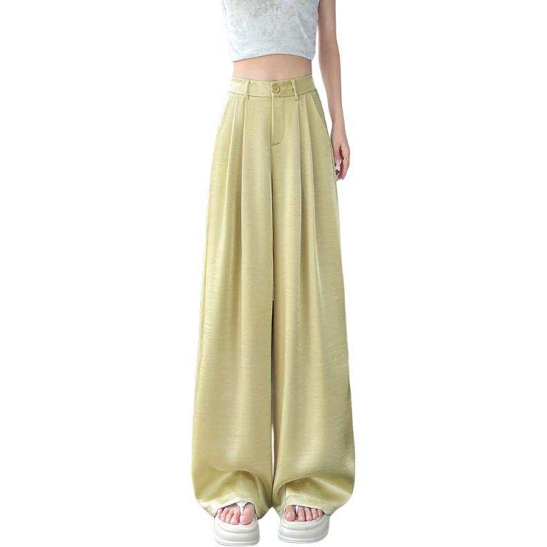 JBBCN Casual Pants Women's Moderate Wide Leg Pants
