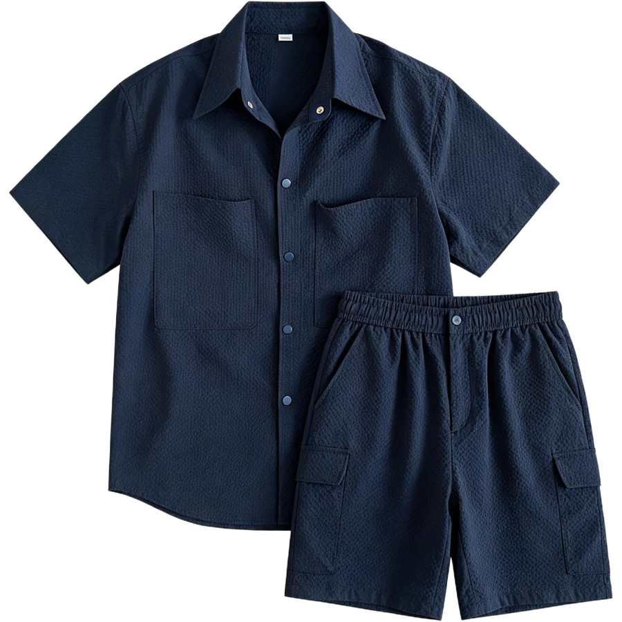 Lnga Landgre Casual Sportswear Men's Shirt Collar Thin