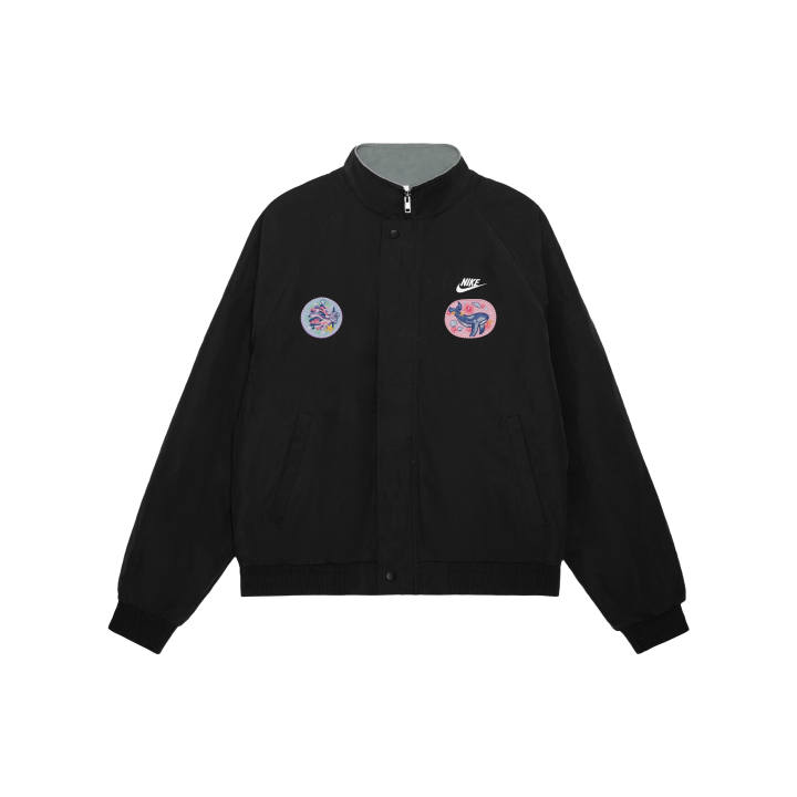 Nike Nike Club Jackets Men's Black Stand Collar Moderate Other