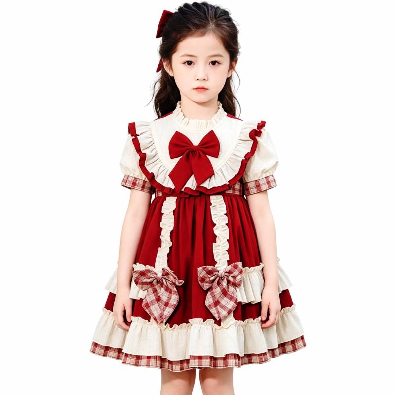 YALU Dress Children Aged 3 7 Years Old