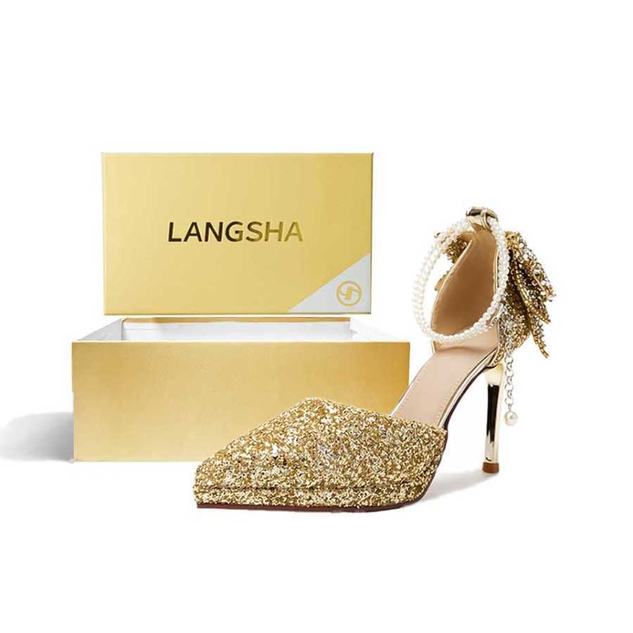 Lanza High Heels Women's Gold/Silver/Champagne/Black