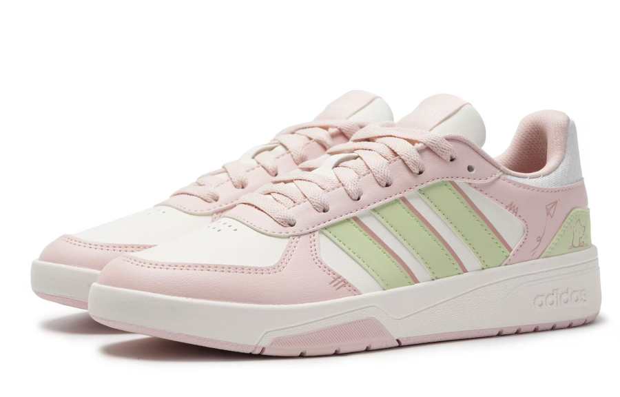 Adidas Adidas COURTBEAT Slip Resistant, Abrasion Resistant, Lightweight, Height Increasing Low top Skateboard Shoes Unisex