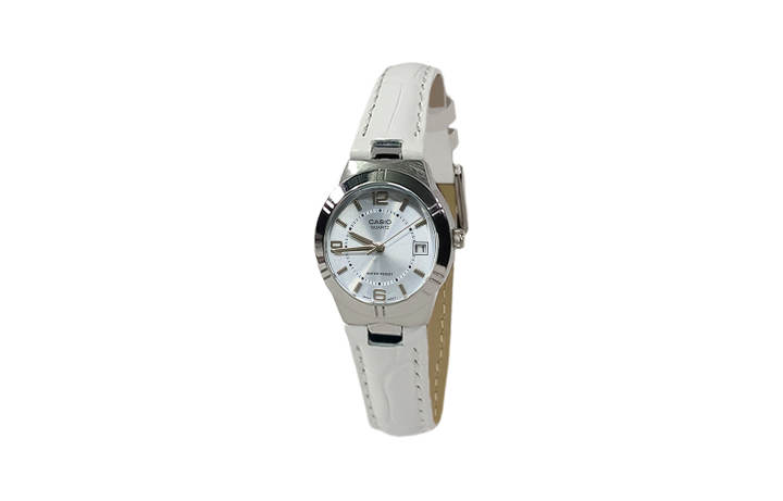 CASIO CASIO Quartz Movement Genuine Leather Strap Watch Women's Watch Blue Dial