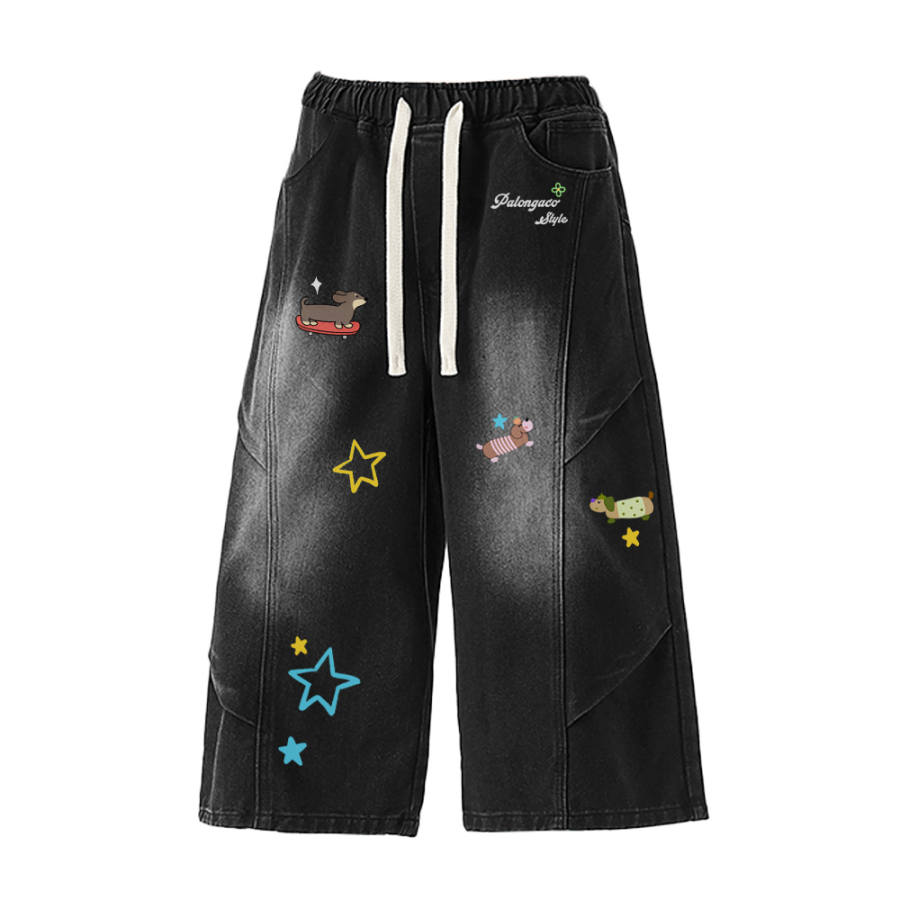 PAL ONGACO Denim Shorts Unisex Moderate