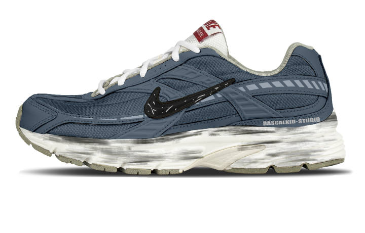 Nike Nike Initiator Mesh Cushioning Abrasion Resistant Breathable Low top Casual City Commuting Chunky Sneakers Men's