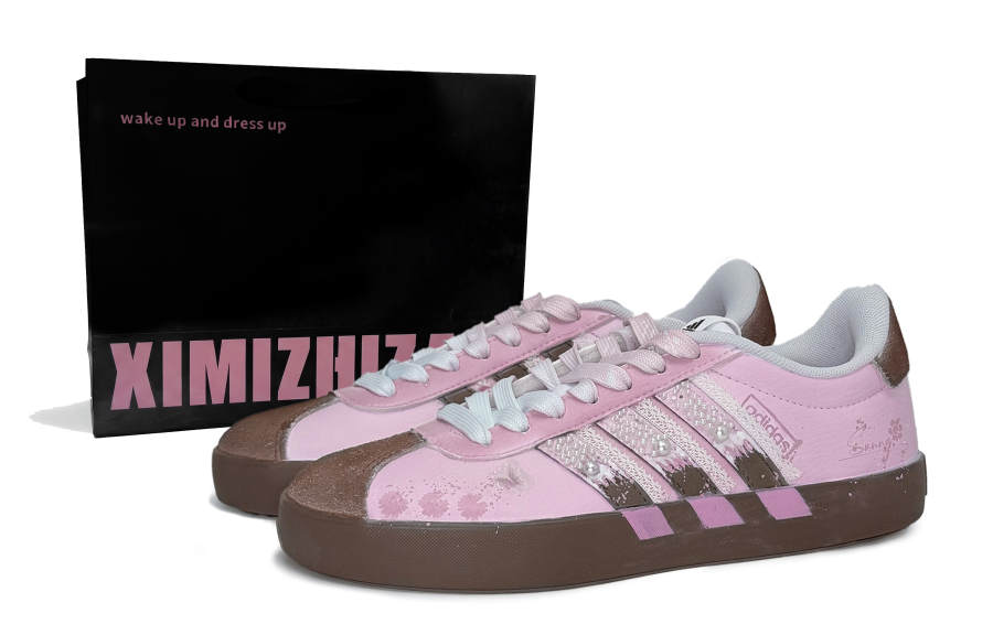 Adidas Adidas VL COURT 3.0 German Army Trainers Women's Pink