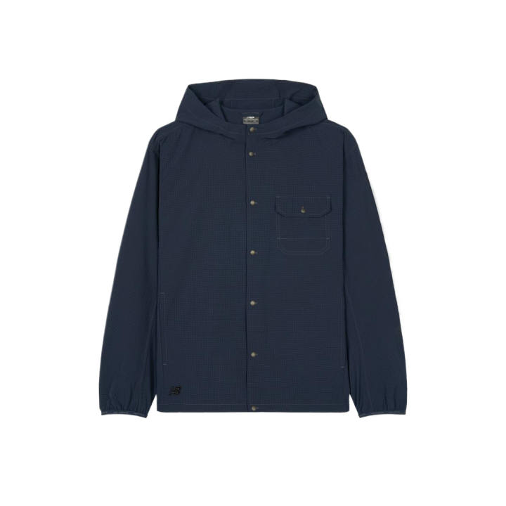 New Balance New Balance Jackets Men's Dark Blue Hooded Moderate Other