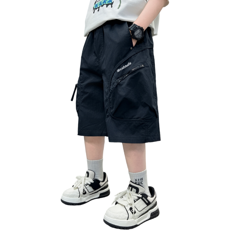 YALU Grade School Shorts Thin Stretch