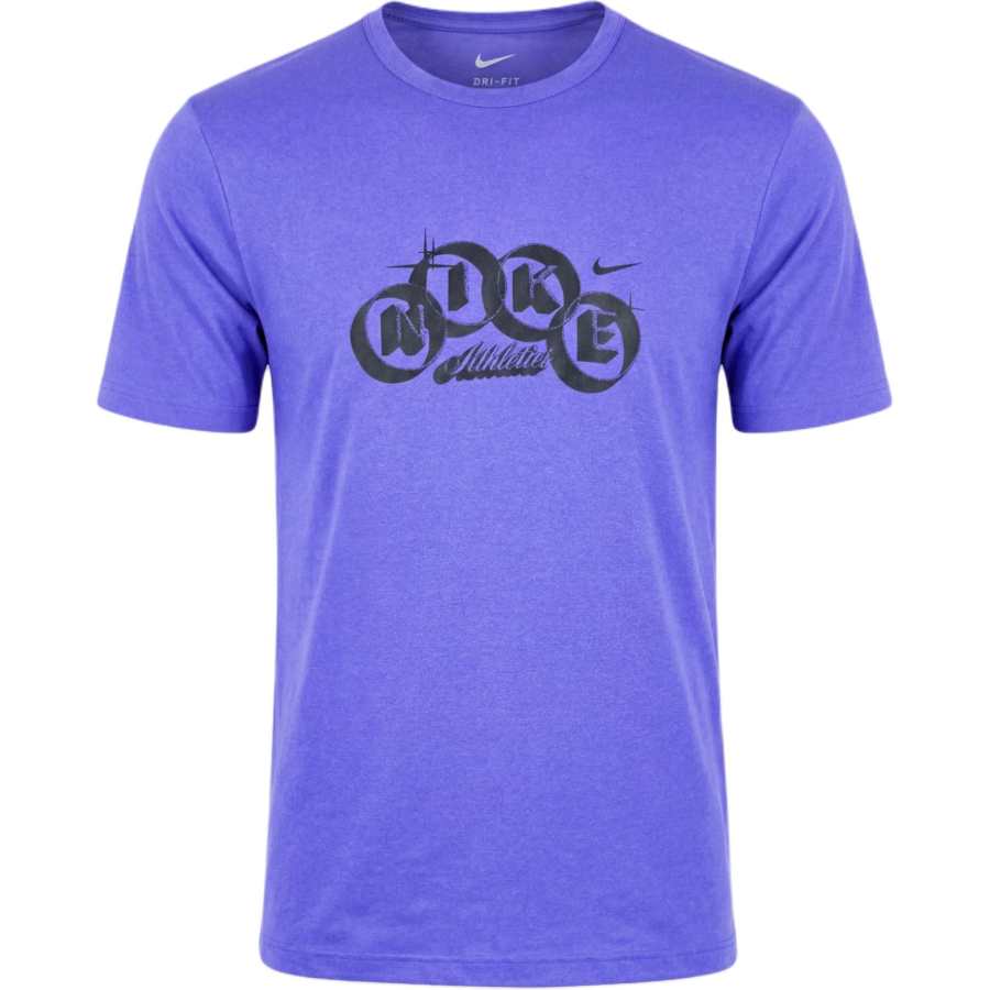 Nike Nike HYVERSE T Shirts Men's Persian Purple Crew Neck