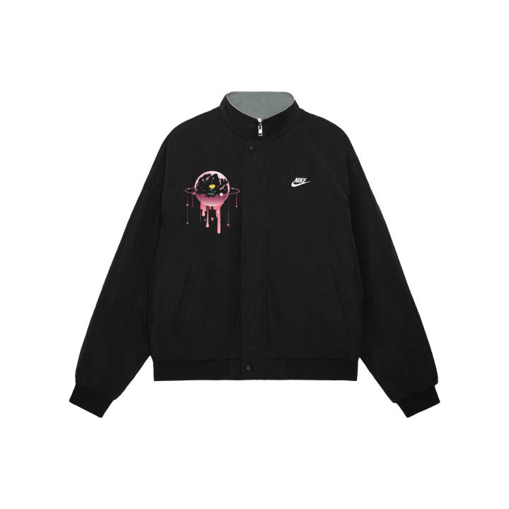 Nike Nike Club Jackets Men's Black Stand Collar Moderate Other
