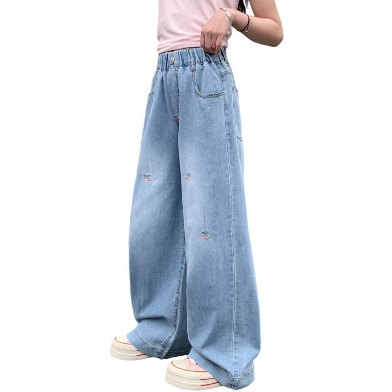 YALU YALU Grade School Jeans Thin