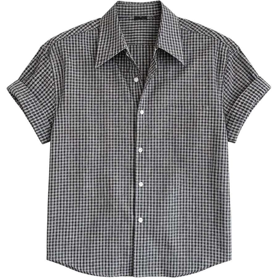 Lnga Landgre Shirts Men's Lapel Thin Other
