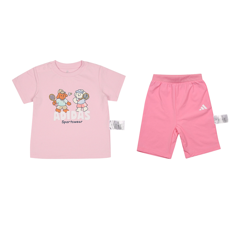 Adidas Adidas Kids Casual Sportswear Crew Neck Moderate