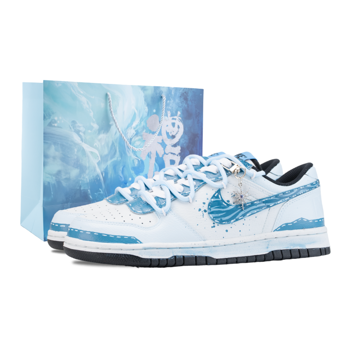 Nike Nike Big Ice Wave Surge Slip Resistant, Abrasion Resistant, Lightweight Low top Skateboard Shoes Unisex