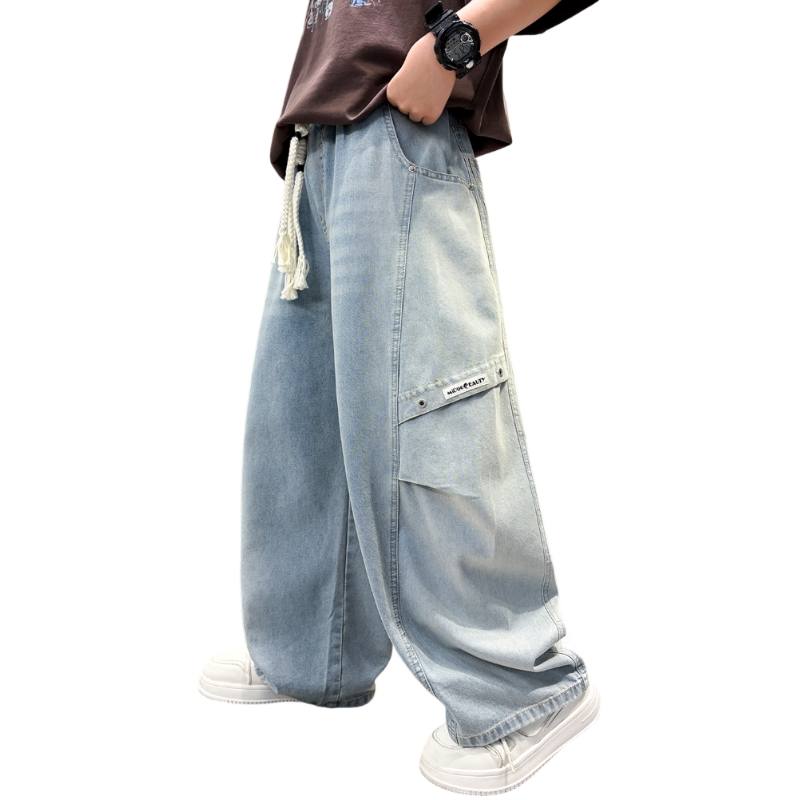 YALU YALU Grade School Jeans Thin