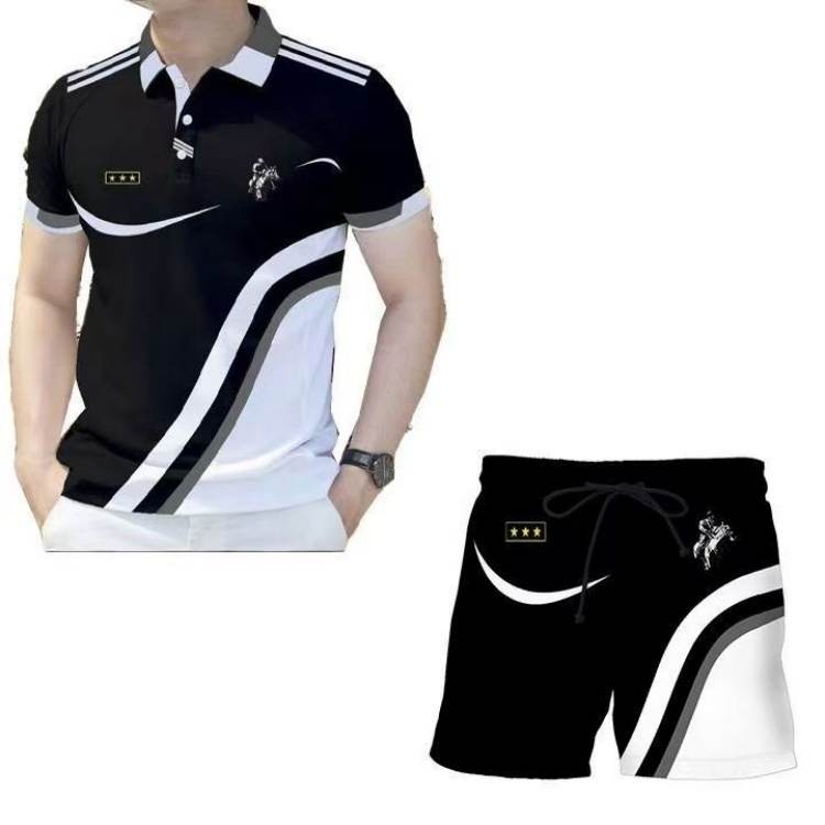 Lnga Landgre Casual Sportswear Men's Polo Collar Thin