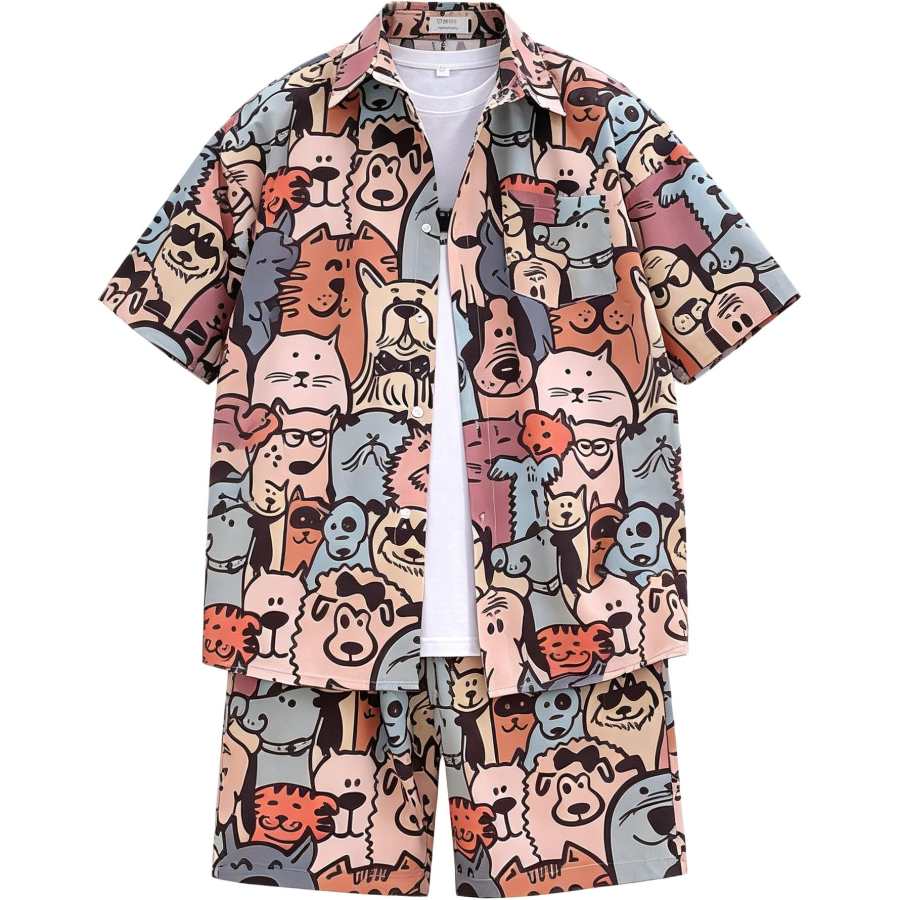 Lnga Landgre Shirt Matching Set Men's
