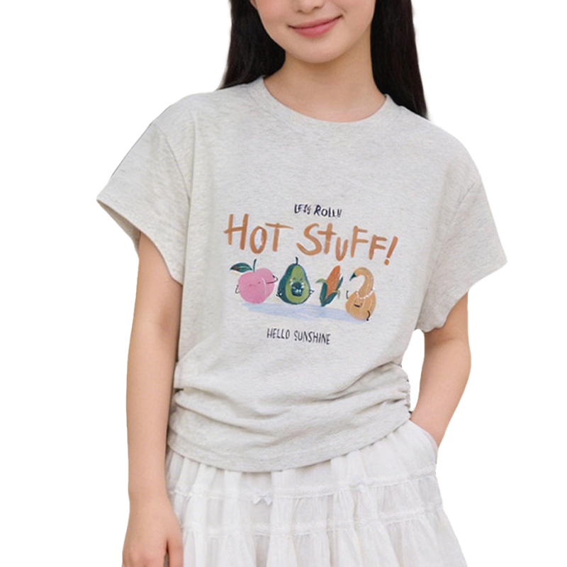 Disney Kids T Shirts Crew Neck Moderate Stretch