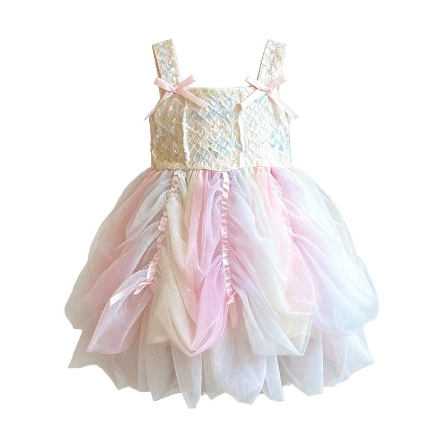 Lanza Lanza Kids Dresses Square Collar Moderate