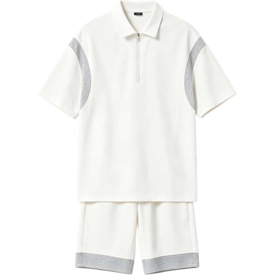 Lnga Landgre Casual Sportswear Men's Polo Collar Thin