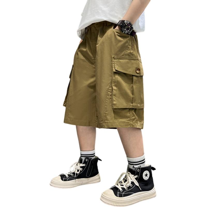 YALU Grade School Shorts Thin Stretch