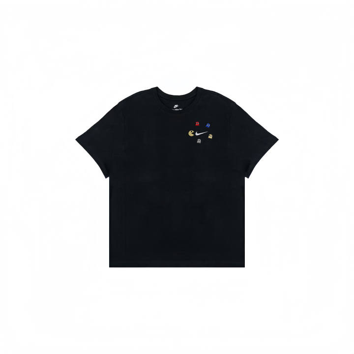 Nike Nike Sportswear T Shirts Men's Black Crew Neck Moderate Straight Fit