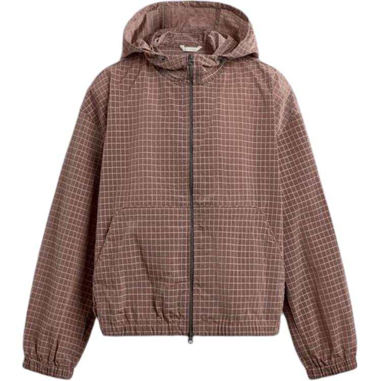 ZARA Jackets Men's Dark Taupe Draped Collar Moderate Pilot