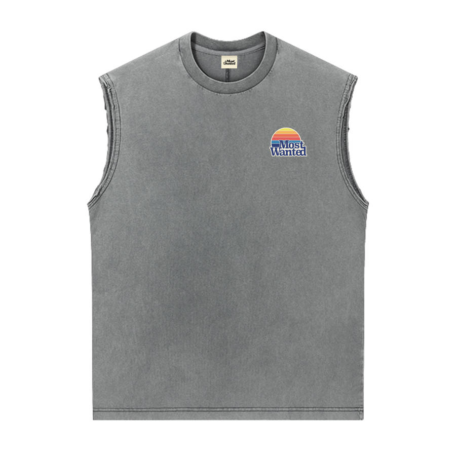 MostwantedLab Tank Tops Unisex Crew Neck Moderate Straight Fit