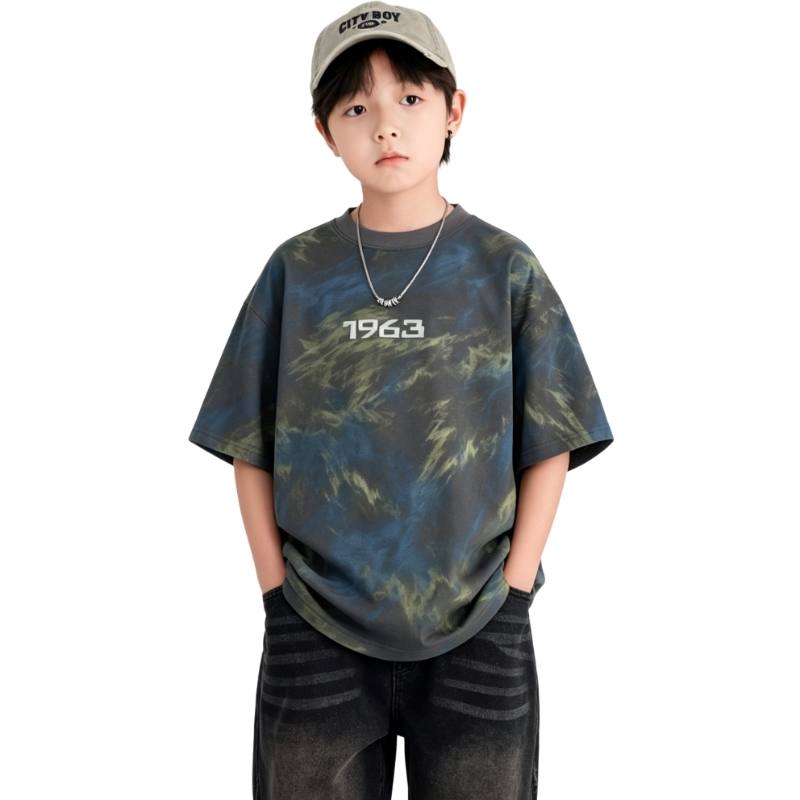YALU Grade School T Shirts Crew Neck Moderate
